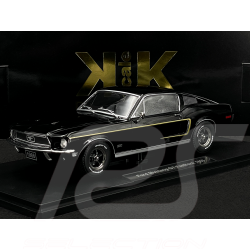 Ford Mustang GT Fastback Coupé 1968 Noire 1/18 KK Scale KKDC181393