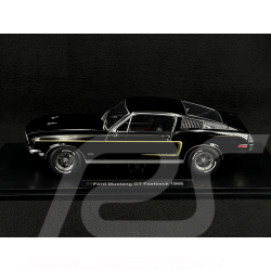 Ford Mustang GT Fastback Coupé 1968 Noire 1/18 KK Scale KKDC181393