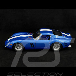 Ferrari 250 GTO 1962 Blau Metallic / Weiß 1:12 KK Scale KKDC120122BW