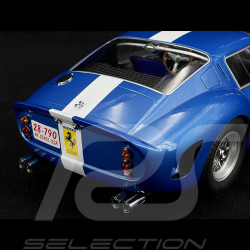 Ferrari 250 GTO 1962 Bleu Métallisé / Blanc 1/12 KK Scale KKDC120122BW