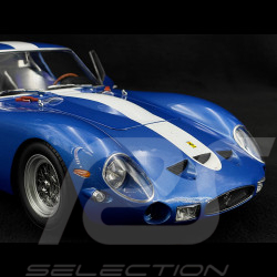 Ferrari 250 GTO 1962 Bleu Métallisé / Blanc 1/12 KK Scale KKDC120122BW