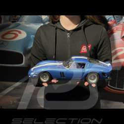 Ferrari 250 GTO 1962 Blau Metallic / Weiß 1:12 KK Scale KKDC120122BW