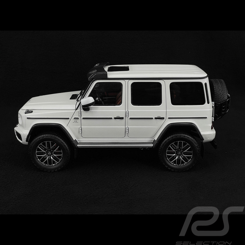 Mercedes-AMG G63 4x4 2024 Blanc Opale 1/18 NZG 107500040 1075/0040