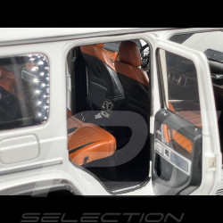 Mercedes-AMG G63 4x4 2024 Opal White 1/18 NZG 107500040 1075/0040