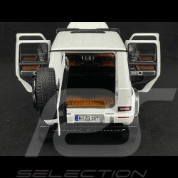 Mercedes-AMG G63 4x4 2024 Opal White 1/18 NZG 107500040 1075/0040