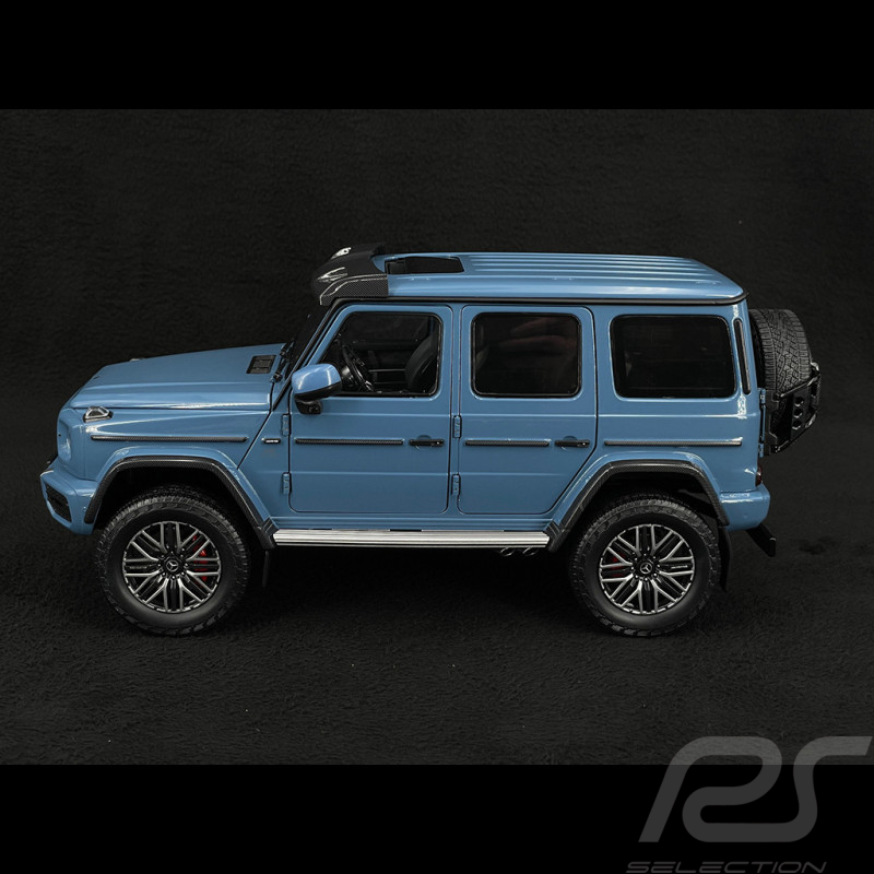 Mercedes-AMG G63 4x4 2024 Bleu Vintage 1/18 NZG 107500021 1075/0021