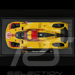 Ferrari 499P n° 83 24h le Mans 2024 1/18 Bburago 16304