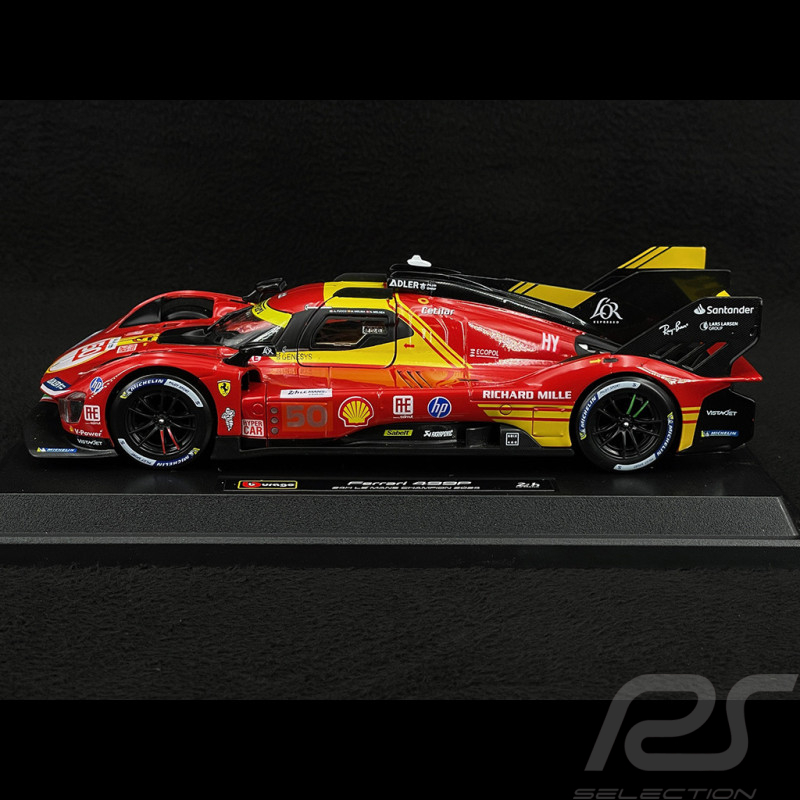 Ferrari 499P n° 50 Winner 24h le Mans 2024 1/24 Bburago 26312