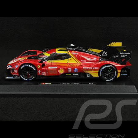 Ferrari 499P n° 50 Vainqueur 24h le Mans 2024 1/24 Bburago 26312