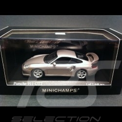 Porsche 996 GT2 2001 gris 1/43 Minichamps 430060125