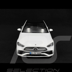 Mercedes-Benz C-Klasse W206 2022 Opalithweiß Bright 1/18 NZG 102200041 1022/41