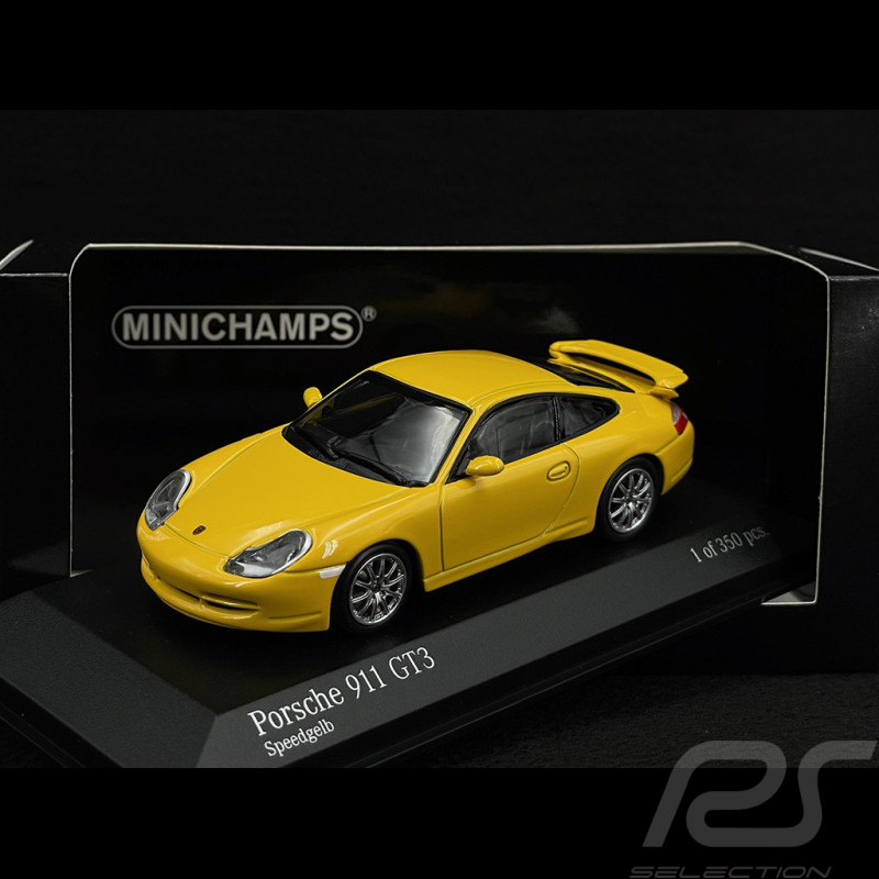 Porsche 911 GT3 Type 996 2003 Jaune Vitesse 1/43 Minichamps 430068012