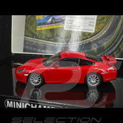 Kasten Porsche 911 GT3 Typ 996 Phase 1 1999 Indischrot 1/43 Minichamps 430068011