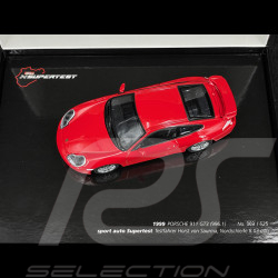 Boxed Set Porsche 911 GT3 Type 996 Phase 1 1999 Indian Red 1/43 Minichamps 430068011