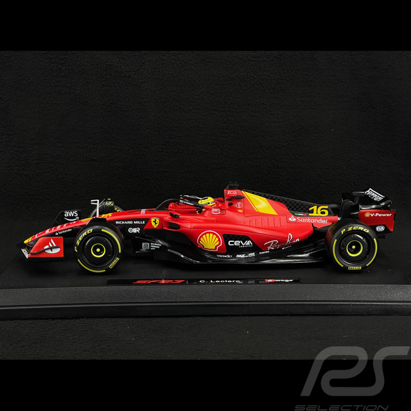 Charles Leclerc Ferrari SF-23 n° 16 4th GP Monza 2023 F1 1/18 Bburago BU16812LE-MONZA