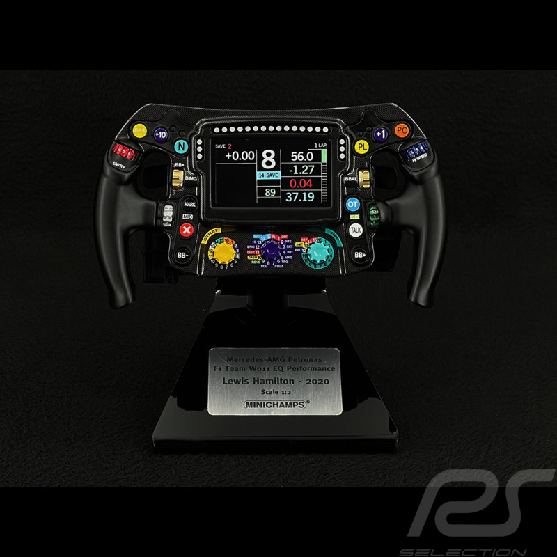Lewis Hamilton Steering Wheel Mercedes AMG Petronas 2020 F1 1/2 Minichamps 247200044