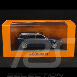 Audi RS6 Avant 2002 Bleu métallisé 1/43 Minichamps 940011710