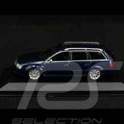 Audi RS6 Avant 2002 Bleu métallisé 1/43 Minichamps 940011710