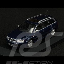 Audi RS6 Avant 2002 Bleu métallisé 1/43 Minichamps 940011710