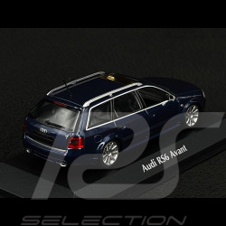 Audi RS6 Avant 2002 Bleu métallisé 1/43 Minichamps 940011710