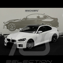 BMW M2 2023 Blanc 1/18 Minichamps 110023122