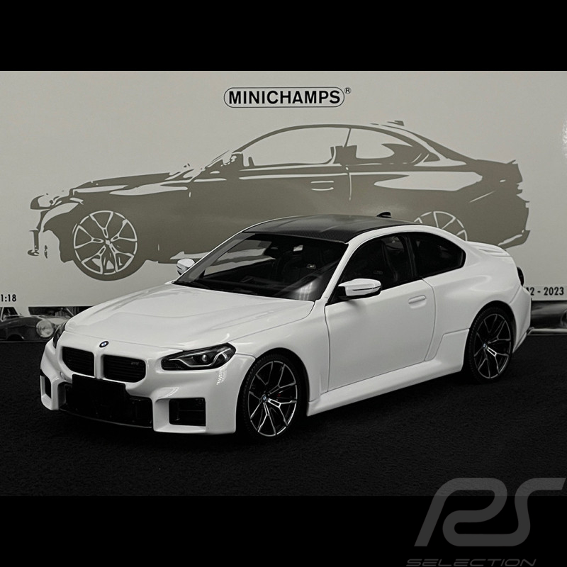 BMW M2 2023 Blanc 1/18 Minichamps 110023122
