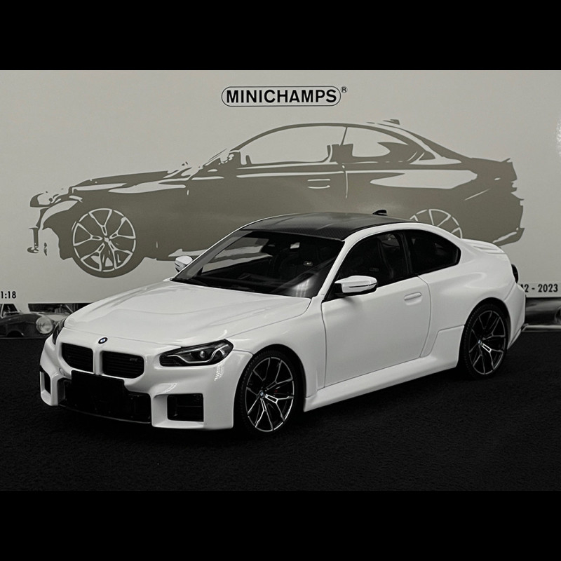 Miniature BMW M2 2023 - Marque MINICHAMPS échelle 1/18 - Métal - Neuf