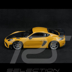 Porsche 718 Cayman GT4 RS 2023 Weissach Package Jaune Bahama 1/18 Norev 187252