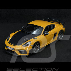 Porsche 718 Cayman GT4 RS 2023 Weissach Package Jaune Bahama 1/18 Norev 187252