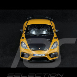 Porsche 718 Cayman GT4 RS 2023 Weissach Package Jaune Bahama 1/18 Norev 187252