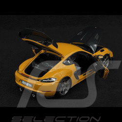 Porsche 718 Cayman GT4 RS 2023 Weissach Package Jaune Bahama 1/18 Norev 187252