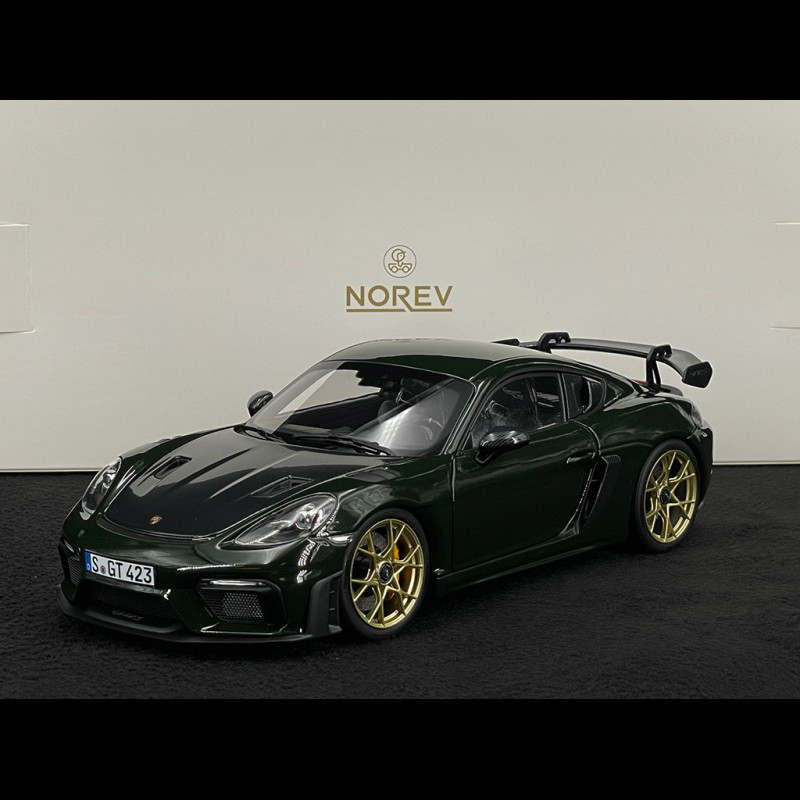 Porsche 718 Cayman GT4 RS 2023 Weissach Package Brewster Green 1