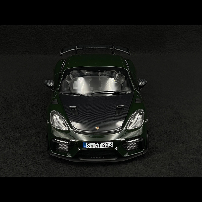 RARE Porsche Cayman GT4 RS (982) de 2021 blanc jantes grises 1/43