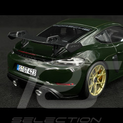 Porsche 718 Cayman GT4 RS 2023 Weissach Package Vert Brewster 1/18 Norev 187250