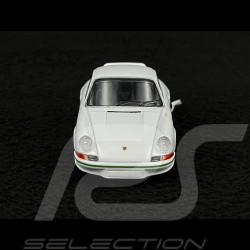 Porsche 911 Carrera RS 2.7 1973 Grand Prix White / Green Stripes 1:64 Mini GT MGT00801