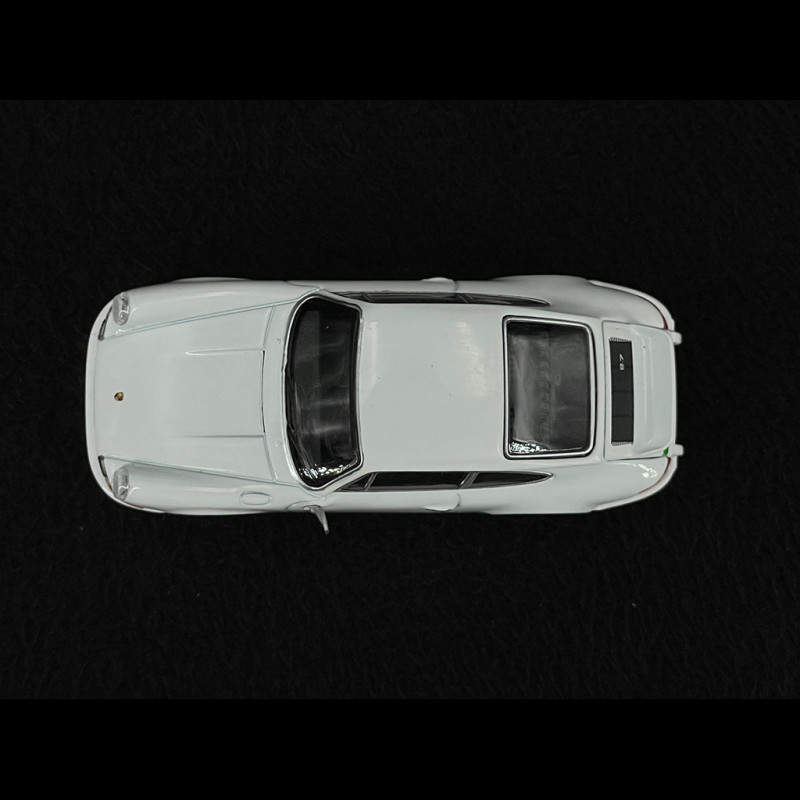 Porsche 911 Carrera 2.7 RS (Grand Prix blanc avec bandes vertes) 1/18