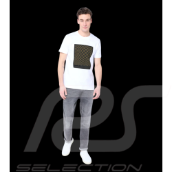 T-shirt Porsche 911 Spirit 70 Heritage Pascha Blanc / Olive Neo WAP5153RS70 - mixte