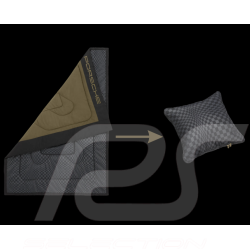 Porsche Multifunction Blanket 911 Spirit 70 Heritage 2 in 1 Pascha Black / Olive Neo WAP5100020RS70