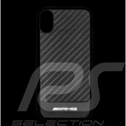 Coque de téléphone Mercedes AMG pour iPhone X / XS fibre de carbone noire Mercedes-Benz B66953702
