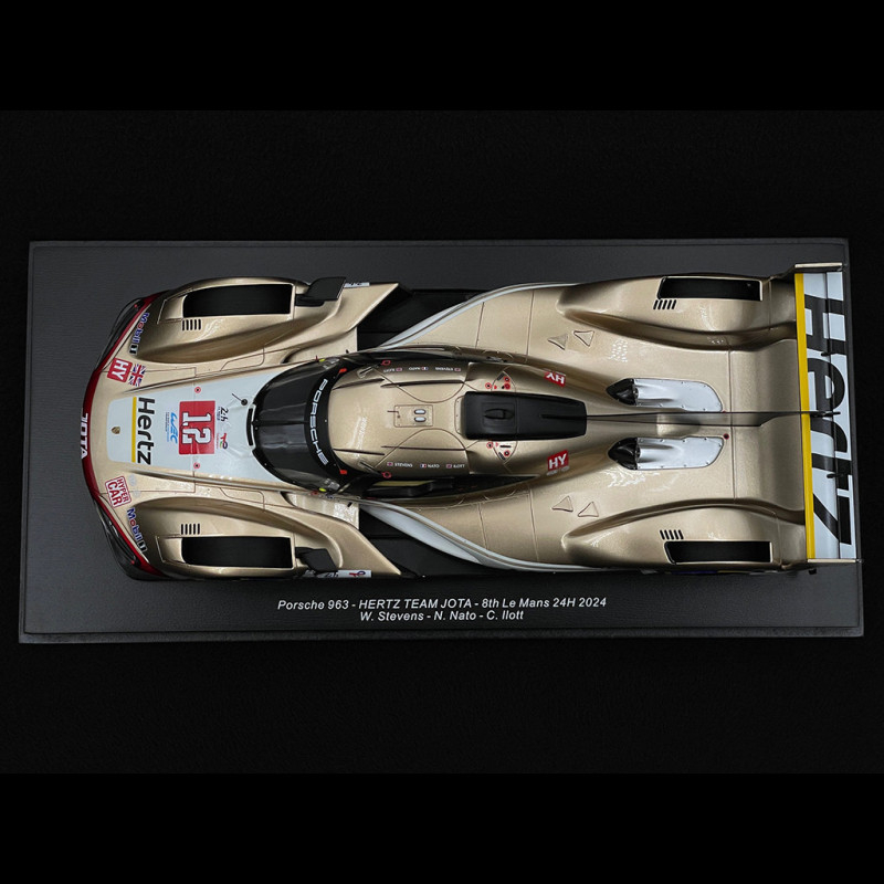 Porsche 963 n° 12 Jota 8th 24h Le Mans 2024 1/18 Spark 18S646