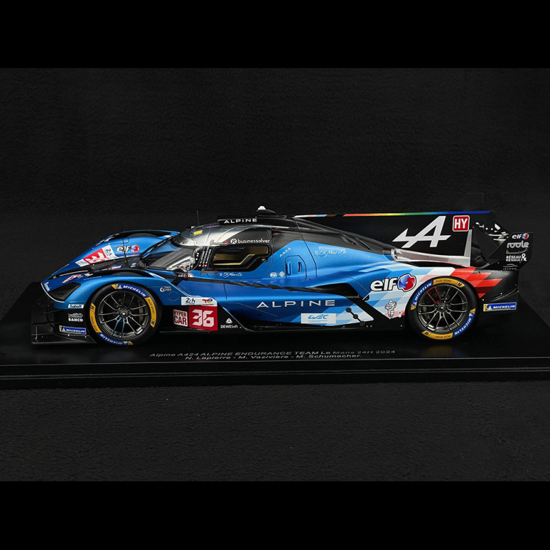 Alpine A424 n° 36 24h Le Mans 2024 1/18 Spark 18S649