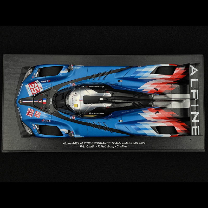 Alpine A424 n° 35 24h Le Mans 2024 1/18 Spark 18S648