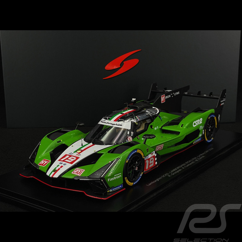 Lamborghini SC63 n° 13 Iron Lynx 13. 24h Le Mans 2024 Romain Grosjean 1/18 Spark 18S647