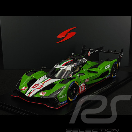 Lamborghini SC63 n° 13 Iron Lynx 13ème 24h Le Mans 2024 Romain Grosjean 1/18 Spark 18S647