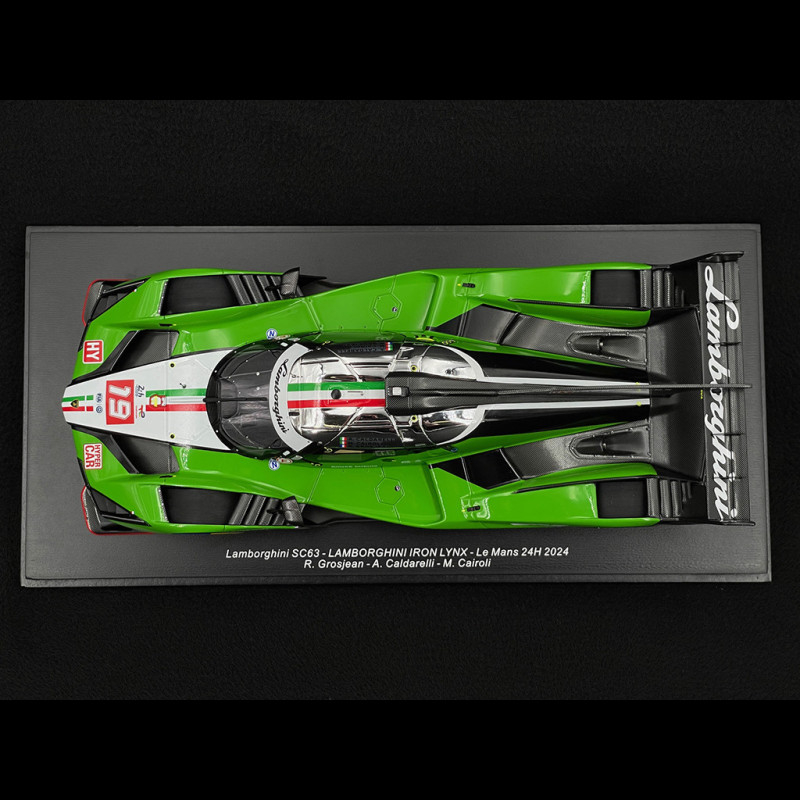 Lamborghini SC63 n° 13 Iron Lynx 13th 24h Le Mans 2024 Romain
