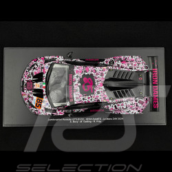 Lamborghini Huracan GT3 EVO2 n° 85 Iron Dames 5ème 24h Le Mans 2024 1/18 Spark 18S660