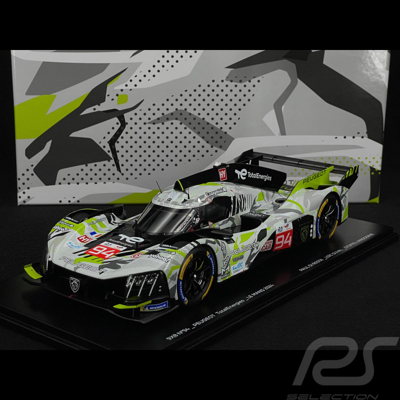 Peugeot 9X8 n° 94 11ème 24h le Mans 2024 1/18 Spark 18S637