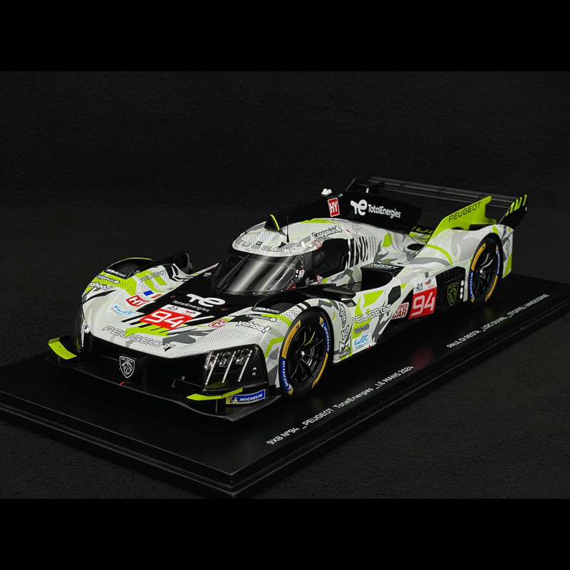 PEUGEOT 9X8 N°93 24h Le Mans 2024 Spark au 1/43 avec carte officielle dédicacée EUR 120,00