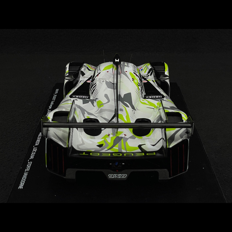 SPARK 1/18 Peugeot 9X8 24h Le Mans 2024 – Modello In Resina 18S637 Nuovo