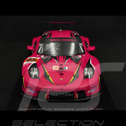 Porsche 911 RSR-19 Type 991 n°85 Team Iron Dames 24h Le Mans 2023 Bovy Frey Gatting 1/12 Spark 12S045  php Copier